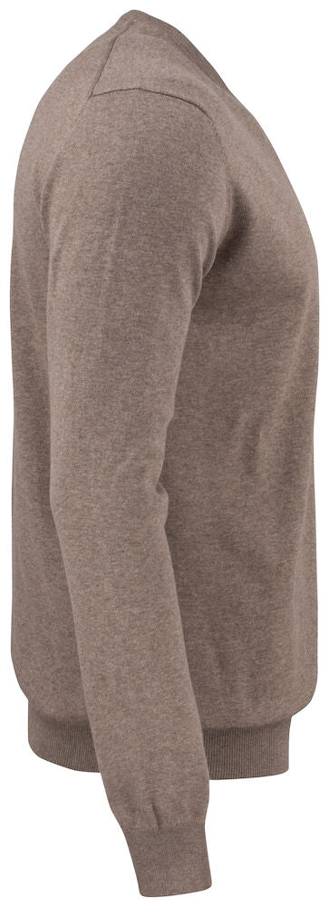Cutter & Buck Oakville Men's V-Neck Jumper | Soft Cotton-Rich Knitwear | 6 Colours | S-4XL