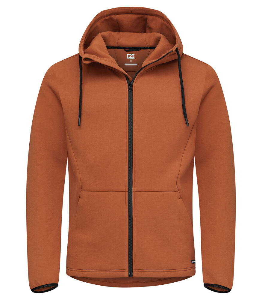 Cutter & Buck Pemberton Men's Hoodie | Heavyweight Zip-Up Hooded Jacket | 7 Colours | S-4XL