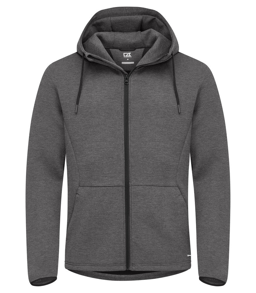Cutter & Buck Pemberton Men's Hoodie | Heavyweight Zip-Up Hooded Jacket | 7 Colours | S-4XL
