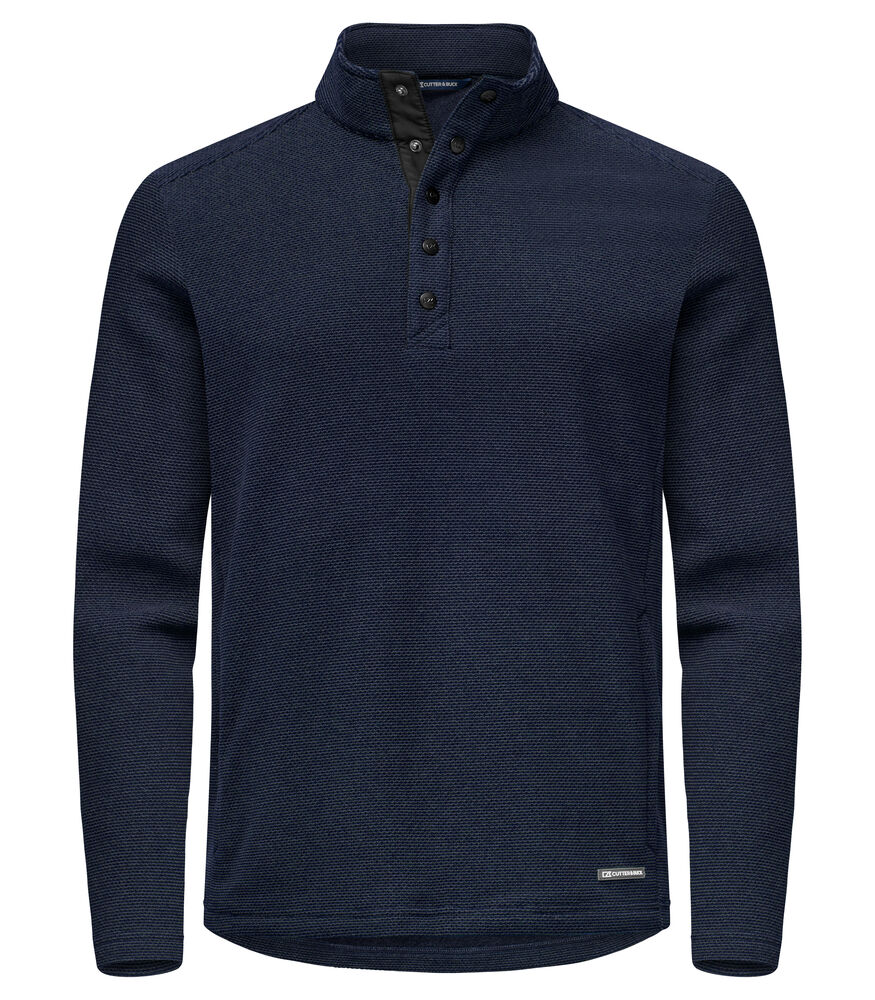 Cutter & Buck Hunts Point Mens Fleece Top | Wicking | Recycled | 4 Colours | S-4XL