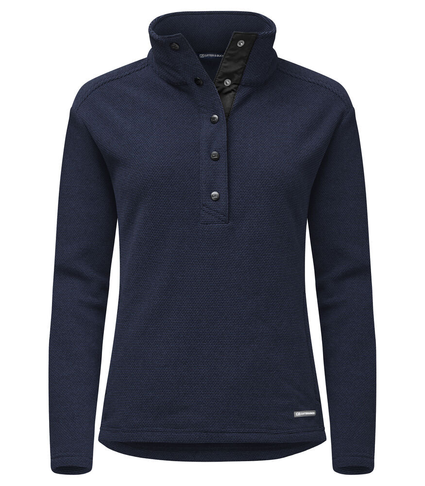 Cutter & Buck Hunts Point Ladies Fleece Top | Wicking | Recycled | 4 Colours | XS-2XL