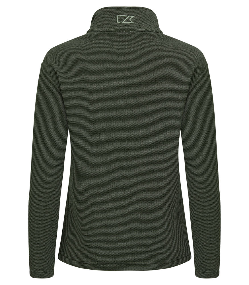 Cutter & Buck Hunts Point Ladies Fleece Top | Wicking | Recycled | 4 Colours | XS-2XL