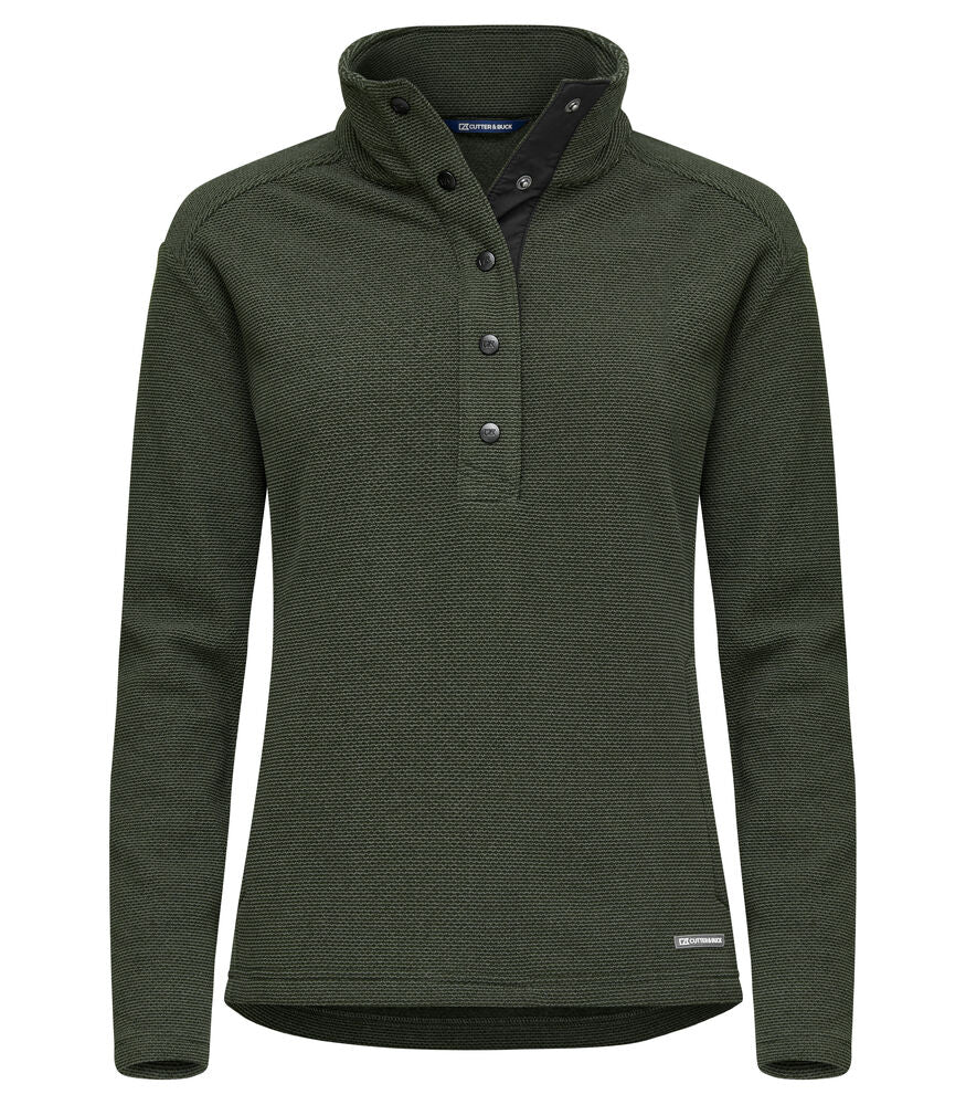 Cutter & Buck Hunts Point Ladies Fleece Top | Wicking | Recycled | 4 Colours | XS-2XL