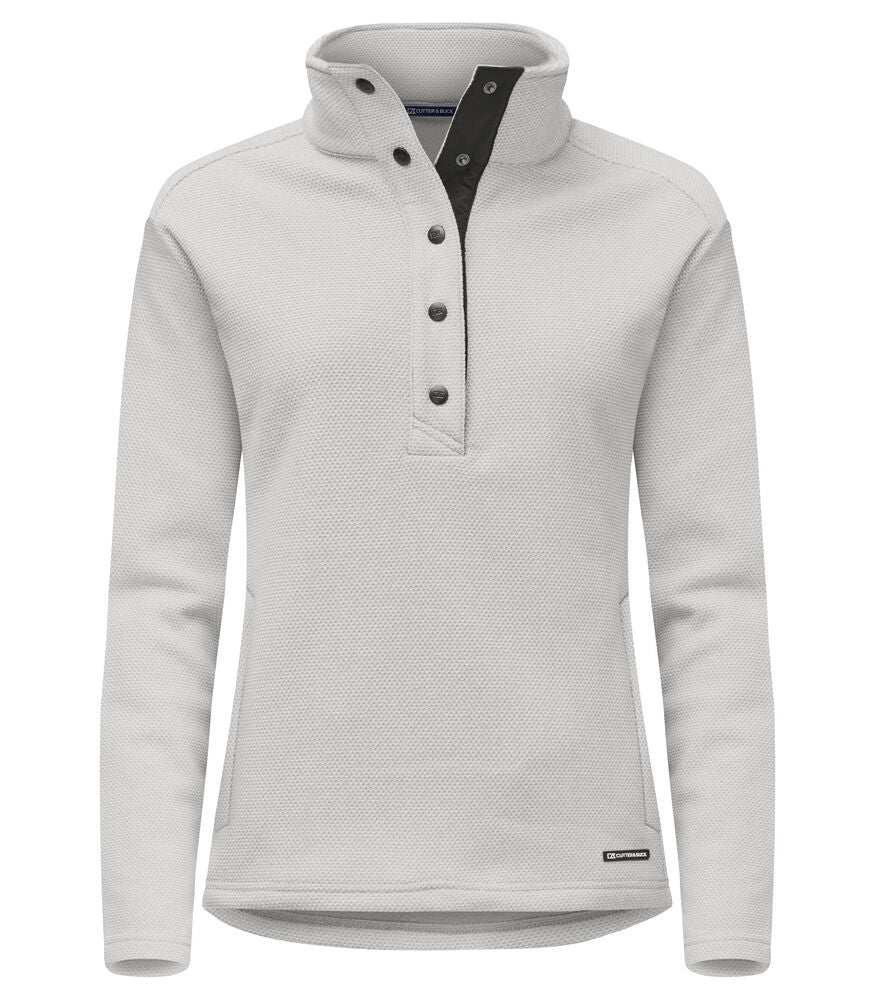 Cutter & Buck Hunts Point Ladies Fleece Top | Wicking | Recycled | 4 Colours | XS-2XL
