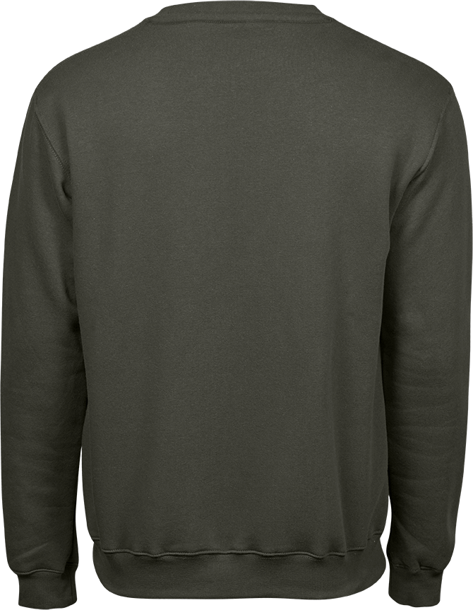 Tee Jays Mens Heavy Sweatshirt | Crew Neck Jumper | Ringspun Cotton Blend | 5 Colours | S-5XL - Sweatshirt - Logo Free Clothing