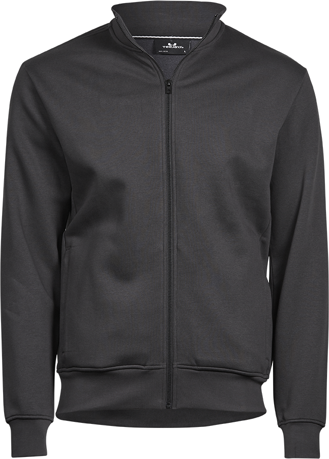 Tee Jays Mens Full Zip Sweatshirt | Ringspun Cotton Blend | Zip Pockets | 3 Colours | XS-5XL - Sweatshirt - Logo Free Clothing