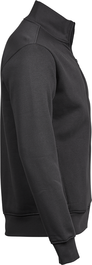 Tee Jays Mens Full Zip Sweatshirt | Ringspun Cotton Blend | Zip Pockets | 3 Colours | XS-5XL - Sweatshirt - Logo Free Clothing