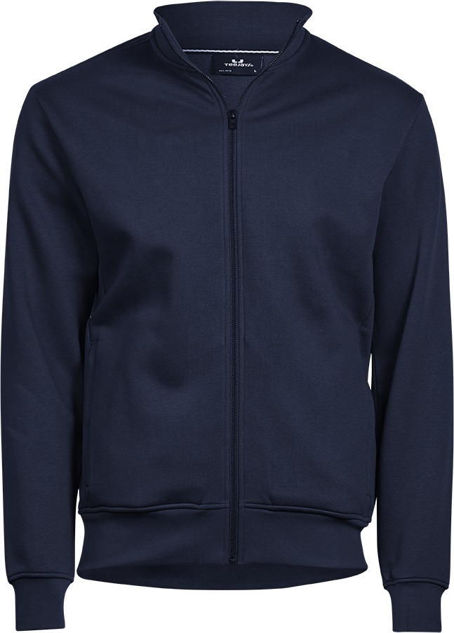 Tee Jays Mens Full Zip Sweatshirt | Ringspun Cotton Blend | Zip Pockets | 3 Colours | XS-5XL - Sweatshirt - Logo Free Clothing