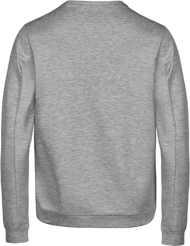 Tee Jays Mens Athletic Crew Neck Sweatshirt | Round Neck Jumper | Black or Grey | XS-3XL - Sweatshirt - Logo Free Clothing