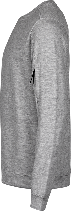 Tee Jays Mens Athletic Crew Neck Sweatshirt | Round Neck Jumper | Black or Grey | XS-3XL - Sweatshirt - Logo Free Clothing
