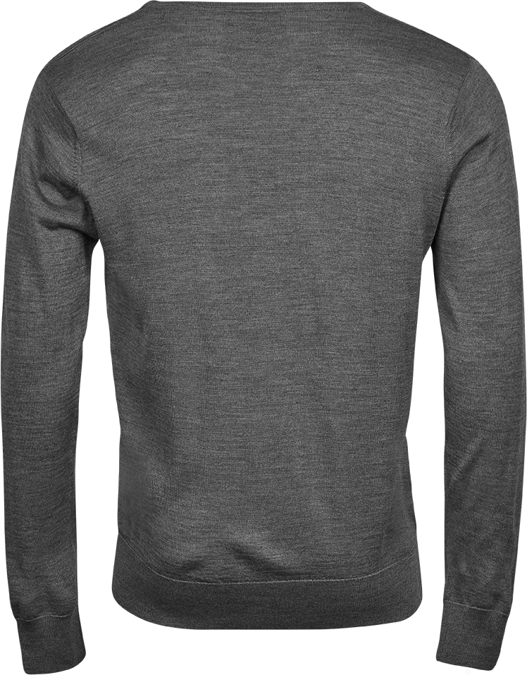 Tee Jays Mens V Neck Knitted Sweater | Merino Blend | Pullover | 3 Colours | S-3XL - Knitwear - Logo Free Clothing