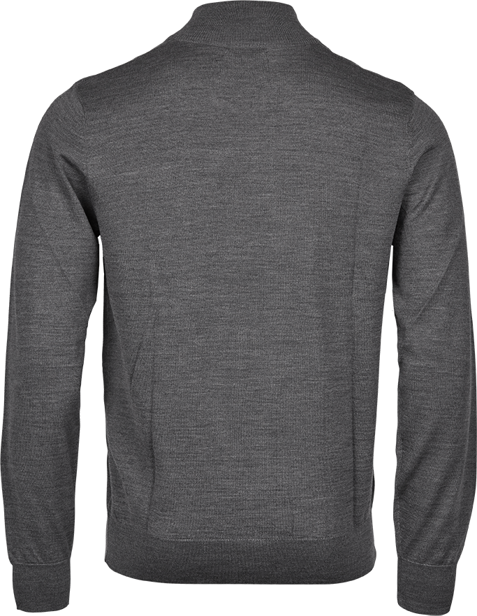 Tee Jays Mens Half Zip Jumper | Merino Blend | Pullover | 3 Colours | S-3XL - Knitwear - Logo Free Clothing