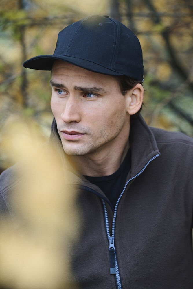 Jobman Mens Fleece Jacket | Full Zip | Warm | Soft | Durable | Black or Navy | S-2XL - Fleece - Logo Free Clothing