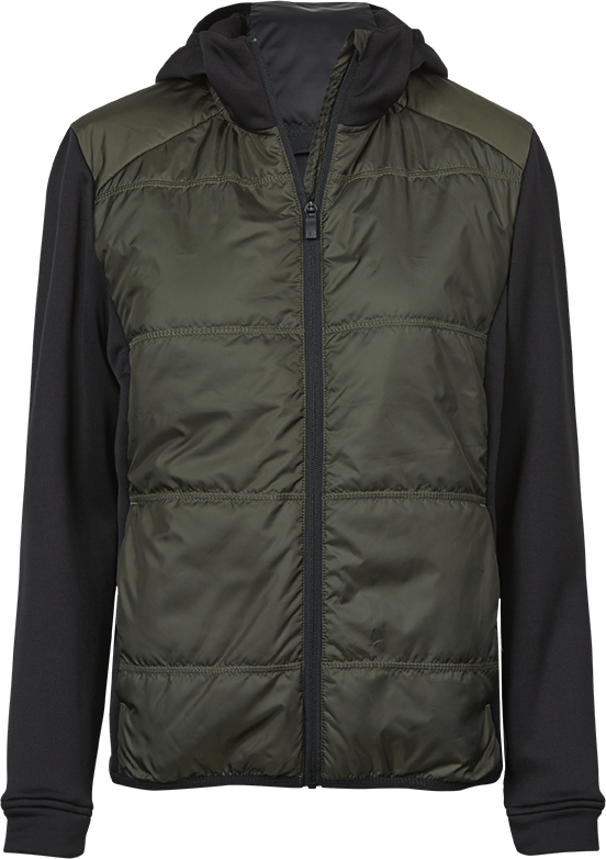 Tee Jays Hybrid Stretch Ladies Hooded Jacket | Padded | Stretch Panels | 3 Colours | S-3XL - Summer Jacket - Logo Free Clothing