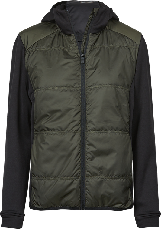 Tee Jays Hybrid Stretch Ladies Hooded Jacket | Padded | Stretch Panels | 3 Colours | S-3XL - Summer Jacket - Logo Free Clothing