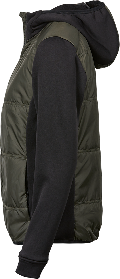 Tee Jays Hybrid Stretch Ladies Hooded Jacket | Padded | Stretch Panels | 3 Colours | S-3XL - Summer Jacket - Logo Free Clothing
