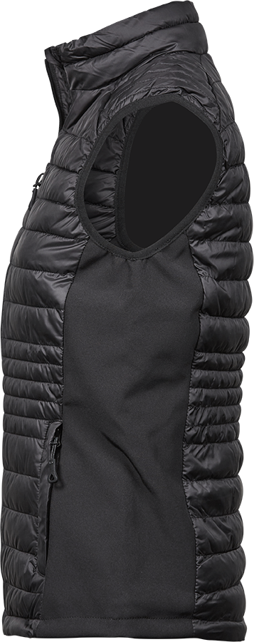 Tee Jays Crossover Ladies Gilet | Lightweight Stretch Body Warmer | Black | S-3XL - Gilet - Logo Free Clothing