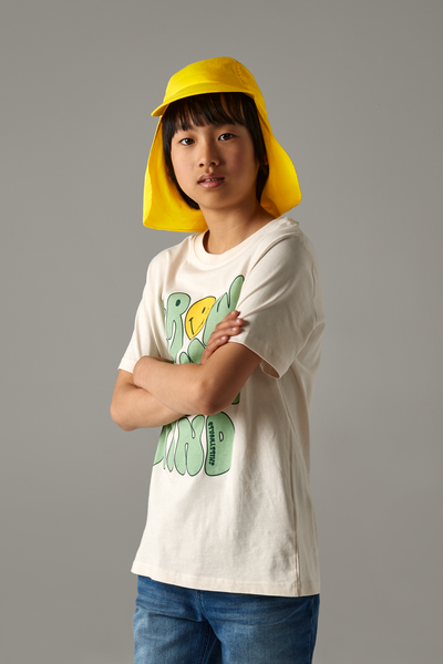 Beechfield Junior Legionnaire Style Cap | 100% Cotton | 7 Colours | Kids Unisex Size - Hat - Logo Free Clothing