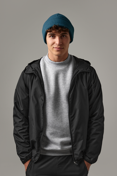 Beechfield Recycled Fleece Cuff Beanie | Unisex | Lightweight Thermal | 5 Colours | One Size - Hat - Logo Free Clothing