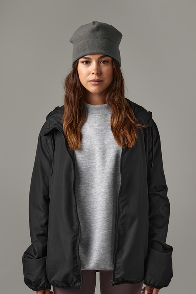 Beechfield Recycled Fleece Pull On Beanie | Unisex | Thermal | 3 Colours | One Size - Hat - Logo Free Clothing