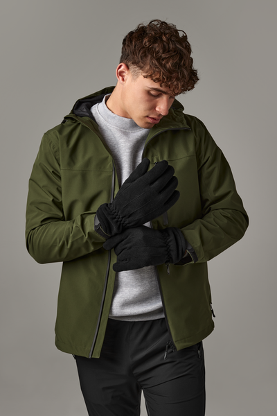 Beechfield Suprafleece® Thinsulate™ Gloves | Unisex | Thermal | Black or Navy | S-XL - Gloves - Logo Free Clothing