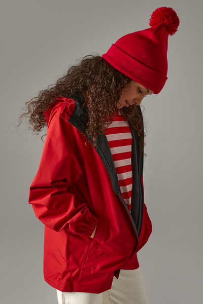 Beechfield Junior Original Pompom Beanie | Double Knit | 7 Colours | Kids Unisex Size - Hat - Logo Free Clothing