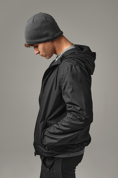 Beechfield Water Repellent Active Beanie | Unisex | Showerproof | Black or Grey | One Size - Hat - Logo Free Clothing