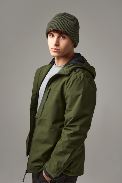 Beechfield Water Repellent Thermal Beanie | Unisex | Showerproof | Cuffed | Black | One Size - Hat - Logo Free Clothing