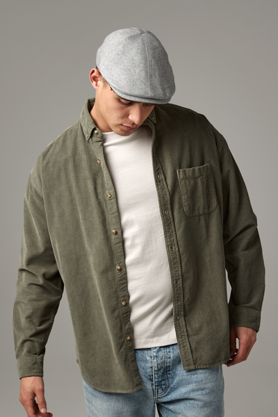 Beechfield Ivy Cap | Unisex | Fully Lined | Buckle Adjust | Grey or Light Grey | One Size - Hat - Logo Free Clothing