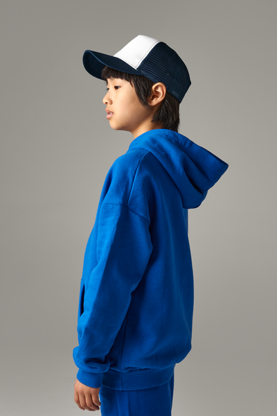 Beechfield Junior Snapback Trucker Cap | 5 Panel | 7 Colours | Kids Unisex Size - Hat - Logo Free Clothing