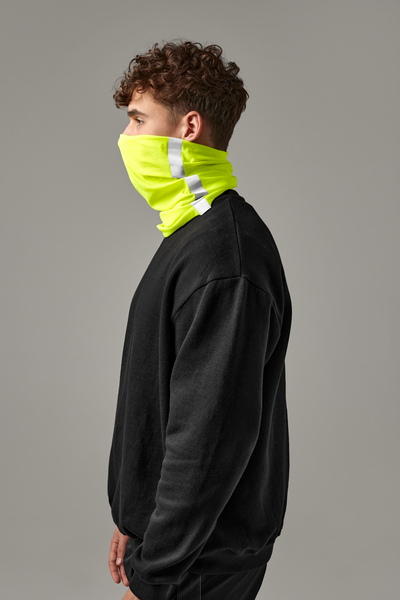Beechfield Morf® Enhanced-Viz | Unisex | Snood | Breathable | Reflective | One Size - Scarf - Logo Free Clothing