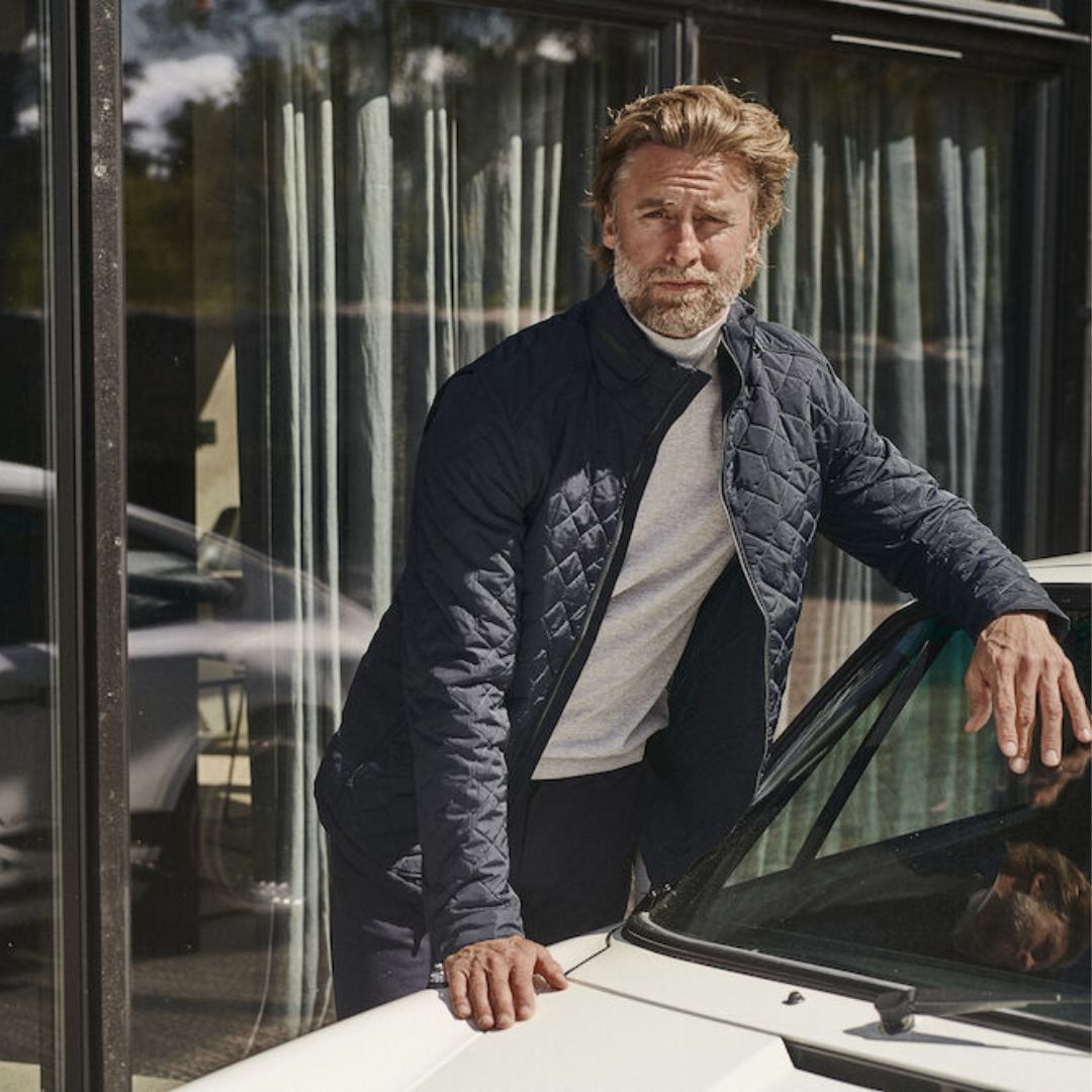 Cutter & Buck Kennewick Men's Rollerneck Jumper | 100% Merino Wool |Grey or Black | S-4XL