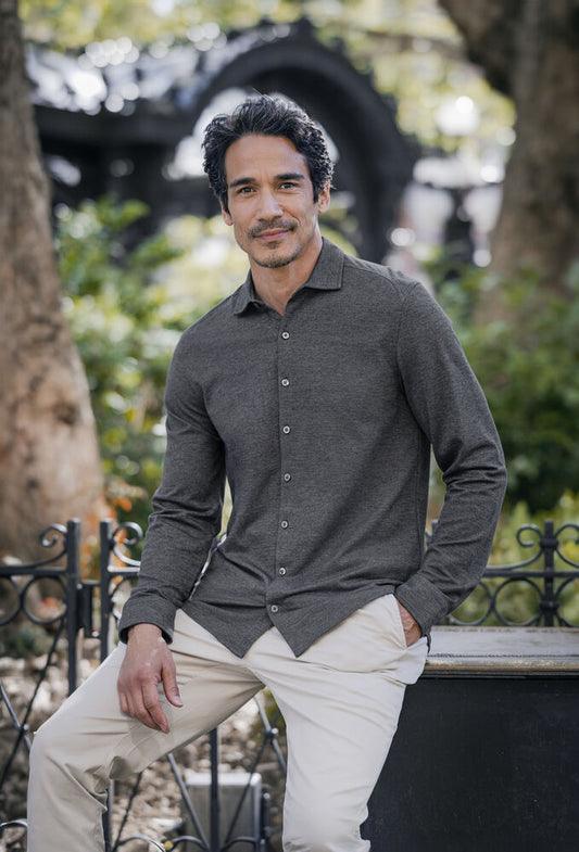 Cutter & Buck Advantage Men's Shirt | Long Sleeve | Breathable | Stretch | 7 Colours | S-4XL