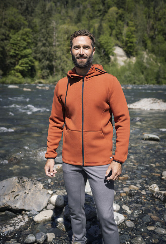 Cutter & Buck Pemberton Men's Hoodie | Heavyweight Zip-Up Hooded Jacket | 7 Colours | S-4XL