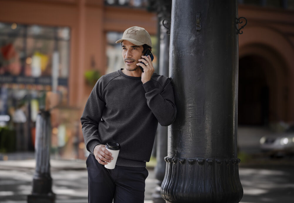 Cutter & Buck Pemberton Men's Crewneck Sweatshirt | Stretch Sweater | 4 Colours | S-4XL