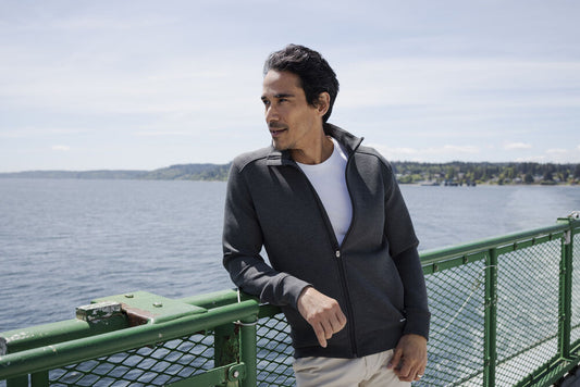 Cutter & Buck Pemberton Men's Full Zip Sweatshirt | Heavyweight Zip Jacket | 3 Colours | S-4XL