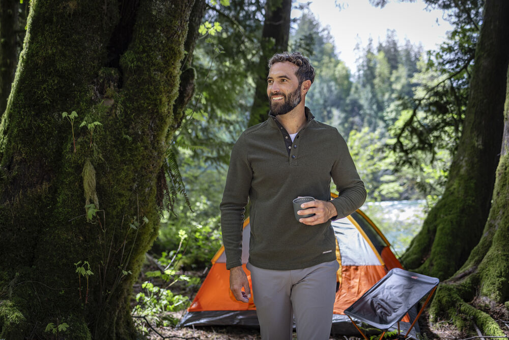 Cutter & Buck Hunts Point Mens Fleece Top | Wicking | Recycled | 4 Colours | S-4XL