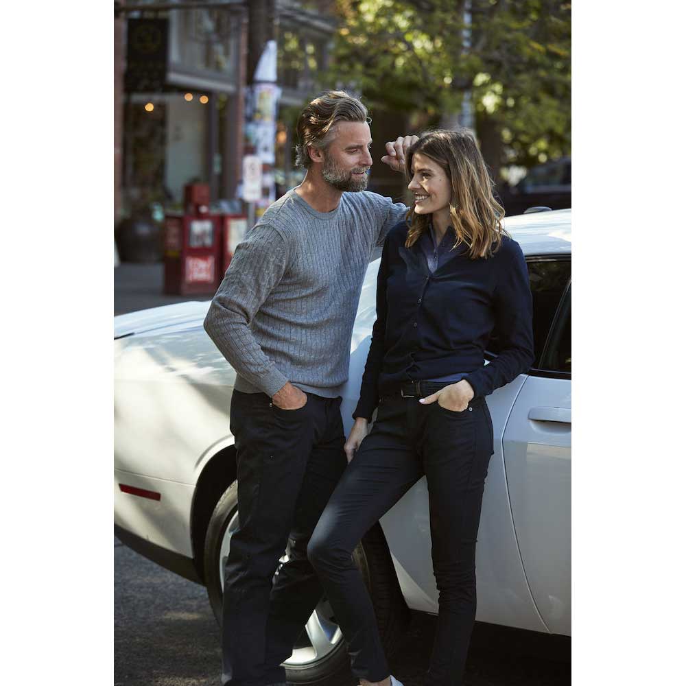 Cutter & Buck Blakely Men's Crewneck Knitwear | Cable Knit Cotton Jumper | 4 Colours | S-4XL