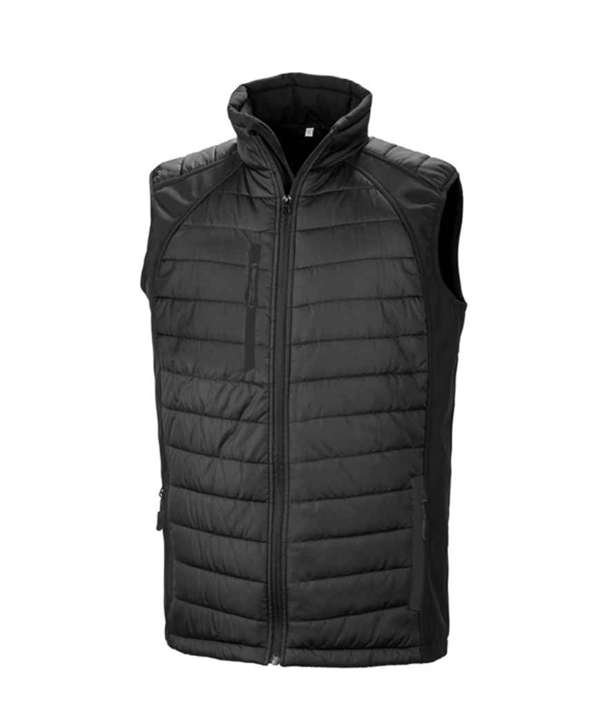 Result Recycled Unisex Compass Softshell Gilet | Sustainable Body Warmer | 12 Colours | XS-3XL - Gilet - Logo Free Clothing