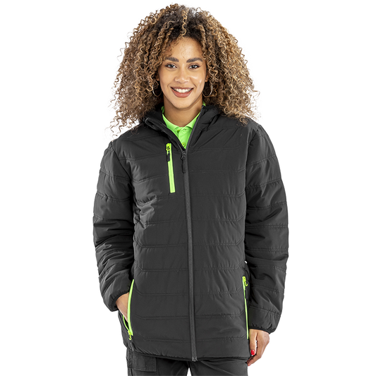 Result Compass Unisex Padded Winter Jacket | Recycled | Showerproof | 6 Colours | XS-3XL - Winter Jacket - Logo Free Clothing