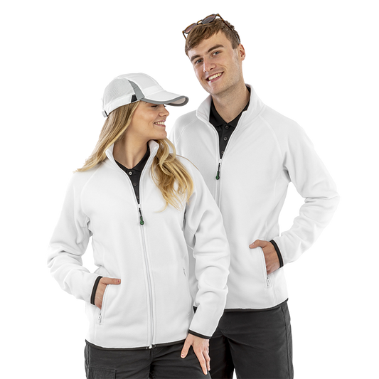 Result Recycled Unisex Fleece Jacket | Dense Knit | Wicking | Half Zip | 5 Colours | XS-4XL - Fleece - Logo Free Clothing