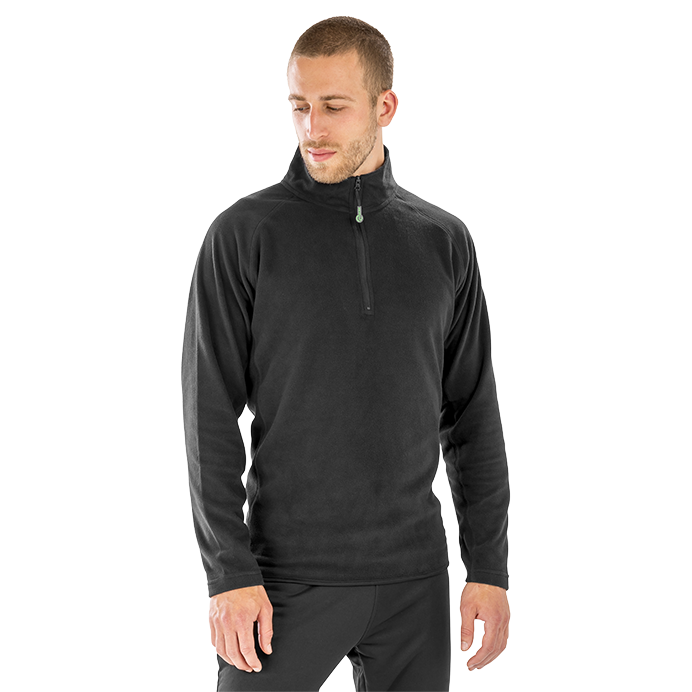 Result Recycled Unisex Microfleece Top | Lightweight Half Zip Fleece | 5 Colours | S-3XL - Fleece - Logo Free Clothing