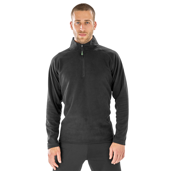 Result Recycled Unisex Microfleece Top | Lightweight Half Zip Fleece | 5 Colours | S-3XL - Fleece - Logo Free Clothing