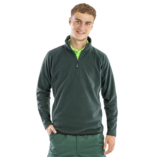 Result Recycled Unisex Microfleece Top | Lightweight Half Zip Fleece | 5 Colours | S-3XL - Fleece - Logo Free Clothing
