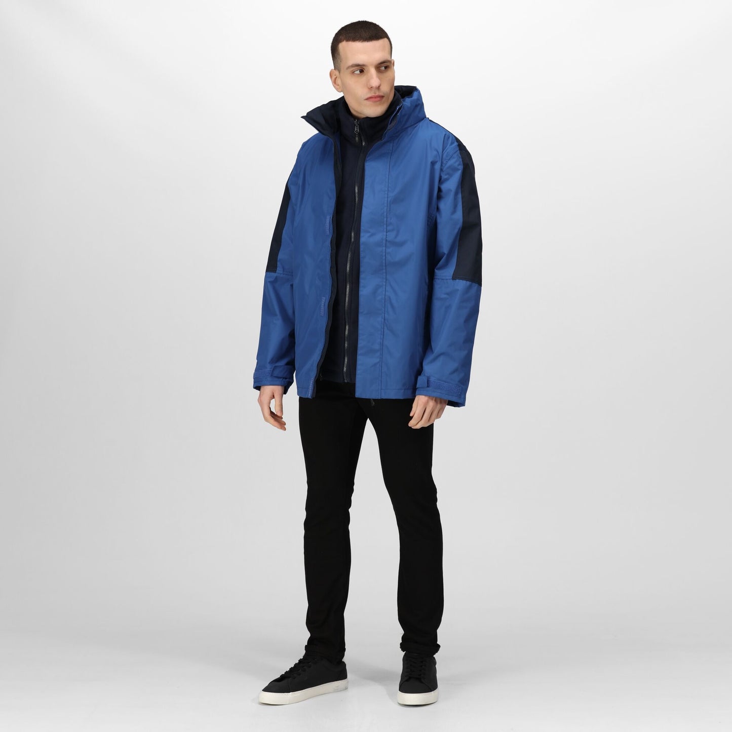 Regatta Defender III Mens 3-in-1 Waterproof Jacket | Detachable Layer | 3 Colours | S-3XL - Winter Jacket - Logo Free Clothing