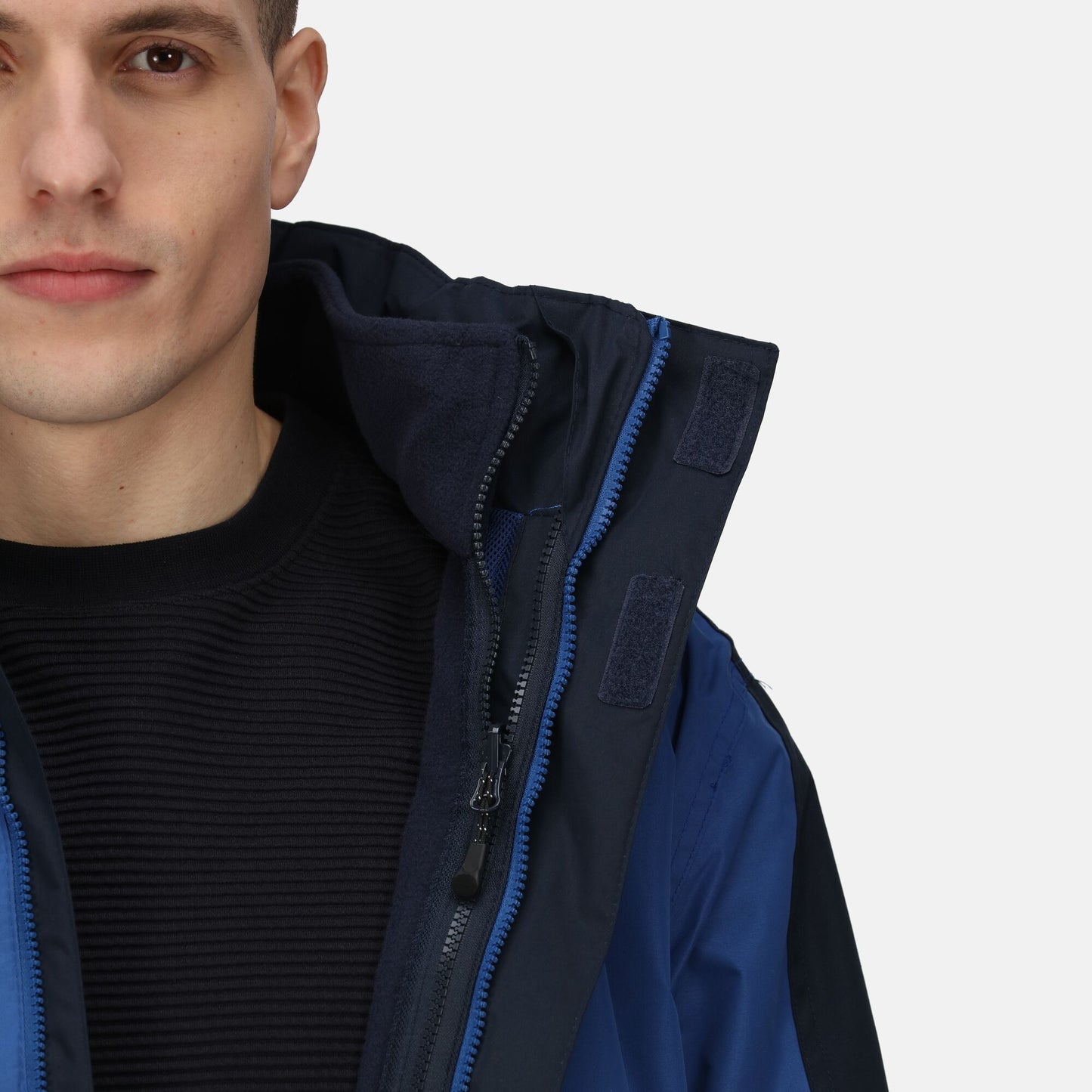 Regatta Defender III Mens 3-in-1 Waterproof Jacket | Detachable Layer | 3 Colours | S-3XL - Winter Jacket - Logo Free Clothing