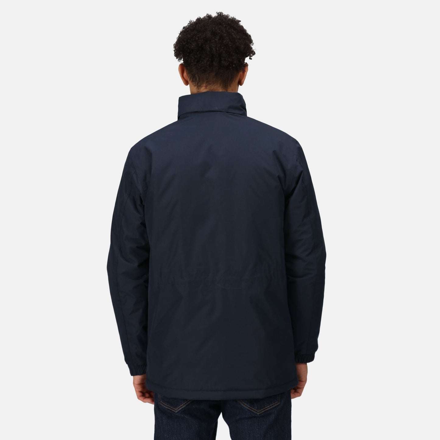 Regatta Darby III Mens Insulated Parka Jacket | Waterproof | Hooded | Black or Navy | S-3XL - Winter Jacket - Logo Free Clothing