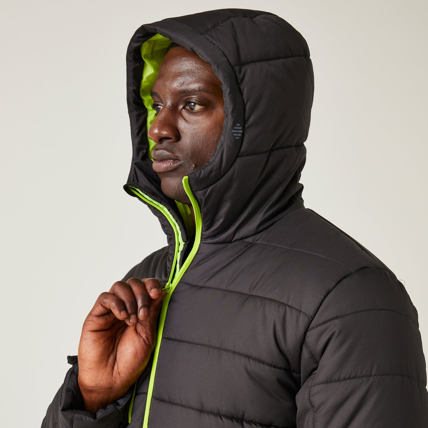 Regatta Navigate Mens Thermal Jacket | Lightweight Hooded Puffer | 7 Colours | S-3XL - Summer Jacket - Logo Free Clothing