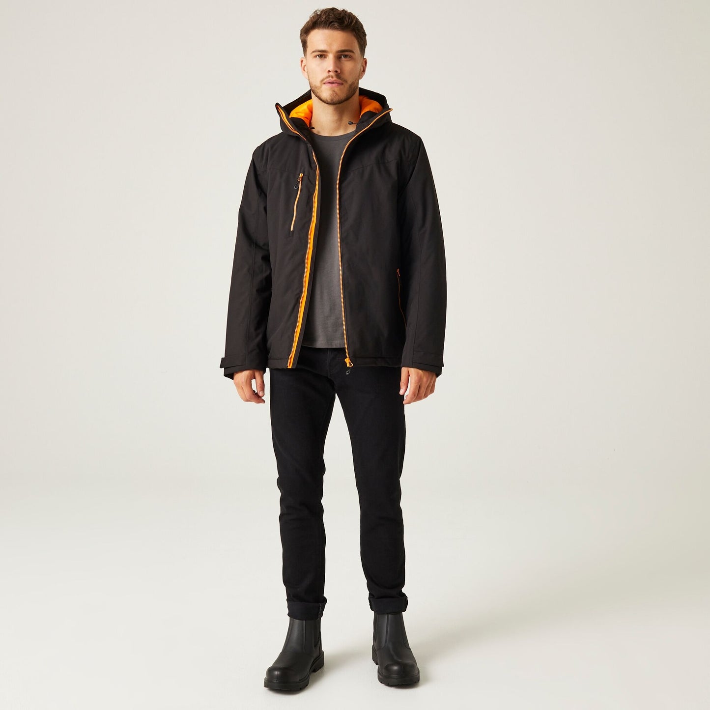 Regatta Navigate Mens Waterproof Insulated Jacket | Breathable | Hood | 7 Colours | S-3XL - Winter Jacket - Logo Free Clothing