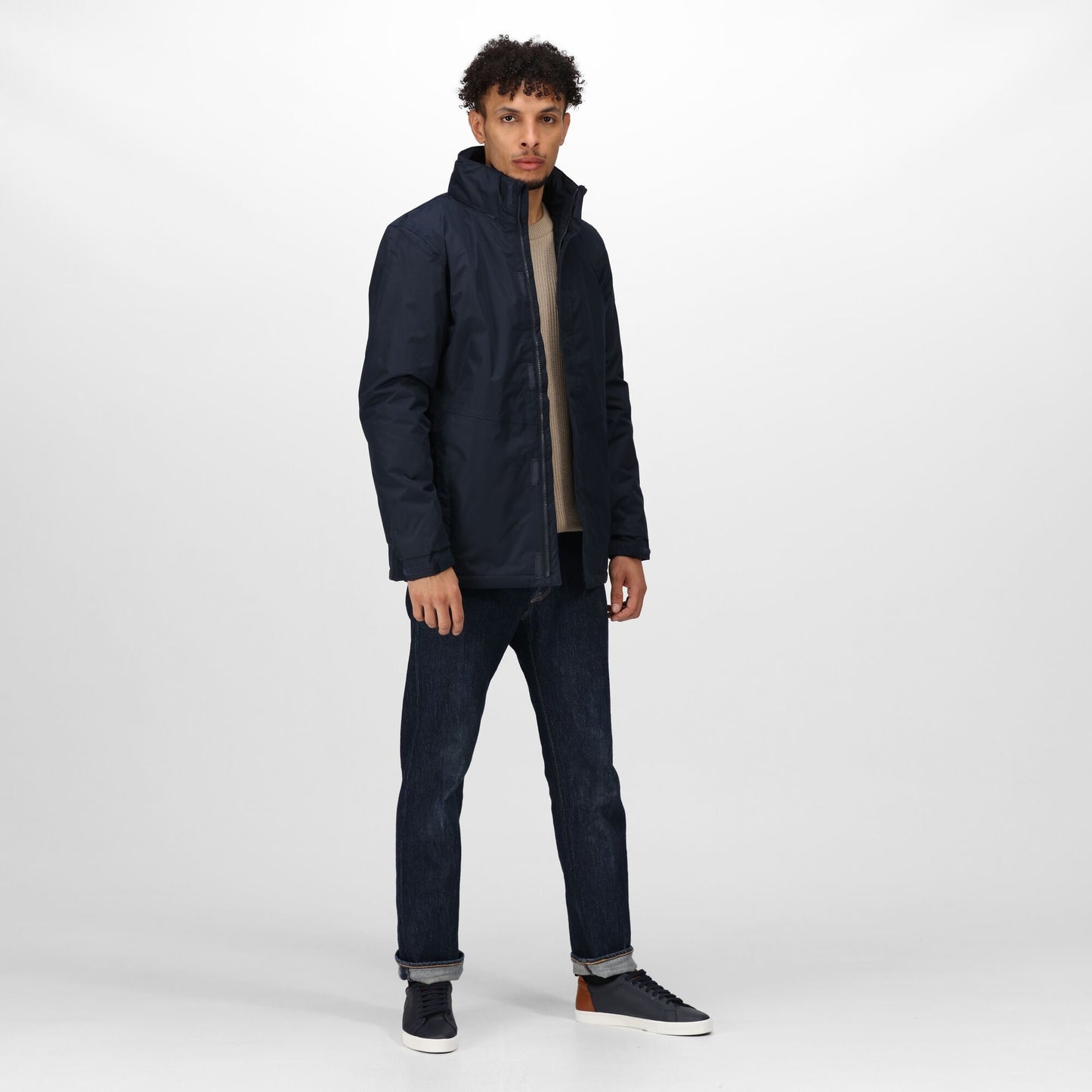 Regatta Beauford Mens Insulated Jacket | Waterproof | Hooded | Black or Navy | S-3XL - Winter Jacket - Logo Free Clothing